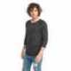 Next Level Apparel 6051 Unisex Triblend Three-Quarter Sleeve Raglan