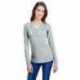 LAT LA3538 Ladies Long Sleeve Fine Jersey Lace-Up T-Shirt