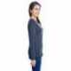 LAT LA3538 Ladies Long Sleeve Fine Jersey Lace-Up T-Shirt