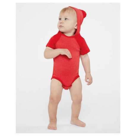 Rabbit Skins 4417 Infant Character Hooded Bodysuit with Ears