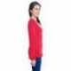 LAT LA3538 Ladies Long Sleeve Fine Jersey Lace-Up T-Shirt