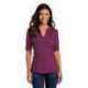 Port Authority LK583 Ladies Stretch Heather Open Neck Top