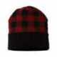 CAP AMERICA RKP12 USA-Made Plaid Beanie