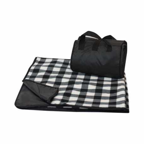 Liberty Bags 8702 Fleece/Nylon Plaid Picnic Blanket