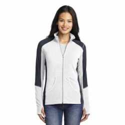 Port Authority L230 Ladies Colorblock Microfleece Jacket