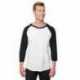 Jerzees 560RR Unisex Three-Quarter Sleeve Raglan T-Shirt