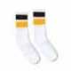 SOCCO SC100 USA-Made Striped Crew Socks