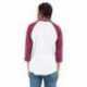 Shaka Wear SHRAG Adult Three-Quarter Sleeve Raglan T-Shirt