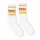 SOCCO SC100 USA-Made Striped Crew Socks