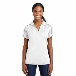 Sport-Tek LST653 Ladies Micropique Sport-Wick Piped Polo