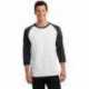 Port & Company PC55RS Core Blend 3/4-Sleeve Raglan Tee