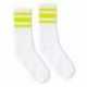 SOCCO SC100 USA-Made Striped Crew Socks