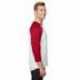 Jerzees 560RR Unisex Three-Quarter Sleeve Raglan T-Shirt