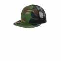 Port Authority C117 Snapback Flat Bill Trucker Cap