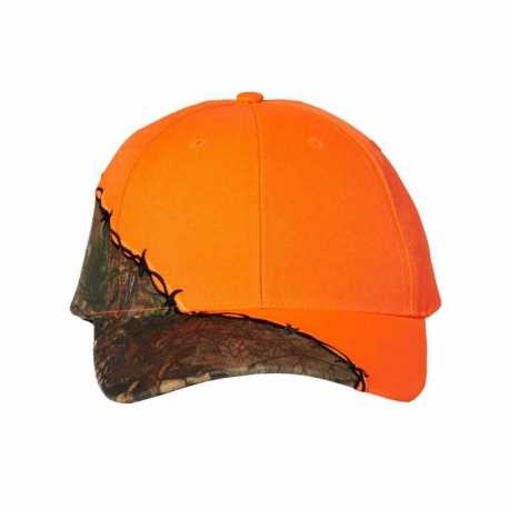 Kati LC4BW Licensed Camo with Barbed Wire Embroidery Cap