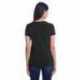 Threadfast Apparel 252RV Ladies Invisible Stripe V-Neck T-Shirt