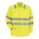 Red Kap SS14HV High Visibility Safety Long Sleeve Work Shirt