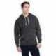 J America JA8871 Adult Triblend Pullover Fleece Hooded Sweatshirt