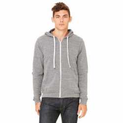 Bella + Canvas 3909 Unisex Triblend Sponge Fleece Full-Zip Hoodie