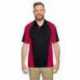 Harriton M385 Men's Advantage Snag Protection Plus IL Colorblock Polo