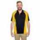 Harriton M385 Men's Advantage Snag Protection Plus IL Colorblock Polo