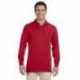 Jerzees 437ML Adult SpotShield Long-Sleeve Jersey Polo