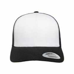 Yupoong 6606W YP Classics Adult Adjustable White-Front Panel Trucker Cap