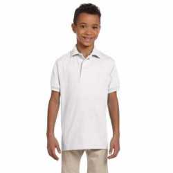 Jerzees 437Y Youth SpotShield Jersey Polo