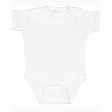 Rabbit Skins 4400 Infant Baby Rib Bodysuit