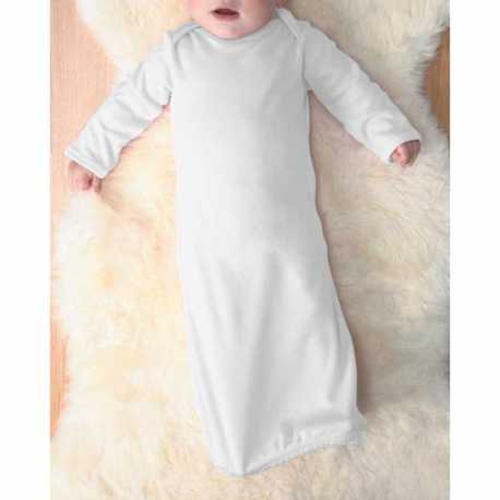 Rabbit Skins 4406 Infant Baby Rib Layette Sleeper