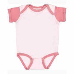 Rabbit Skins 4400 Infant Baby Rib Bodysuit