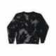 Dyenomite 845BW Premium Fleece Bleach Wash Crewneck Sweatshirt