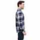 Burnside B8212 Woven Plaid Flannel With Biased Pocket