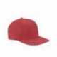 Flexfit 6297F Adult Wooly Twill Pro Baseball On-Field Shape Cap with Flat Bill