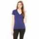 Bella + Canvas 8435 Ladies Triblend Short-Sleeve Deep V-Neck T-Shirt