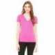 Bella + Canvas 8435 Ladies Triblend Short-Sleeve Deep V-Neck T-Shirt