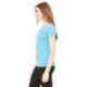 Bella + Canvas 8435 Ladies Triblend Short-Sleeve Deep V-Neck T-Shirt