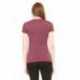 Bella + Canvas 8435 Ladies Triblend Short-Sleeve Deep V-Neck T-Shirt