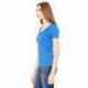 Bella + Canvas 8435 Ladies Triblend Short-Sleeve Deep V-Neck T-Shirt