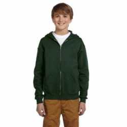 Jerzees 993B Youth NuBlend Fleece Full-Zip Hooded Sweatshirt