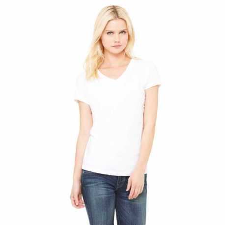 Bella + Canvas B6005 Ladies Jersey Short-Sleeve V-Neck T-Shirt