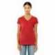 Bella + Canvas B6005 Ladies Jersey Short-Sleeve V-Neck T-Shirt