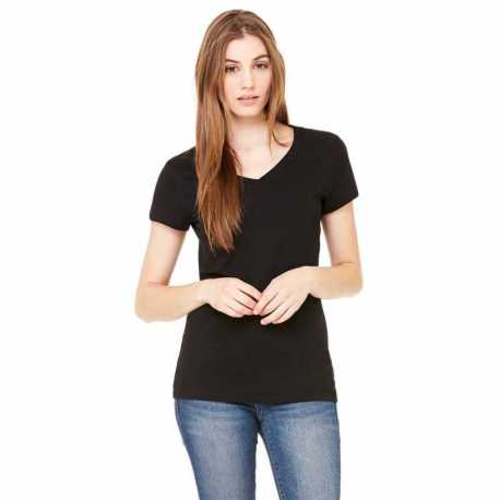 Bella + Canvas B6005 Ladies Jersey Short-Sleeve V-Neck T-Shirt