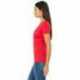 Bella + Canvas B6035 Ladies Jersey Short-Sleeve Deep V-Neck T-Shirt