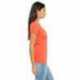 Bella + Canvas B6035 Ladies Jersey Short-Sleeve Deep V-Neck T-Shirt