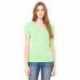 Bella + Canvas B6035 Ladies Jersey Short-Sleeve Deep V-Neck T-Shirt