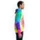 Tie-Dye CD877 Adult Tie-Dyed Pullover Hooded Sweatshirt