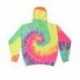 Tie-Dye CD877 Adult Tie-Dyed Pullover Hooded Sweatshirt