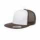 Yupoong 6006W Adult Classic Trucker with White Front Panel Cap
