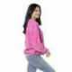 chicka-d 443CK Ladies Corded Crew Sweatshirt